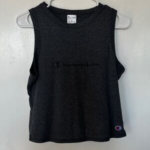 Champion Women's Charcoal Muscle Tee